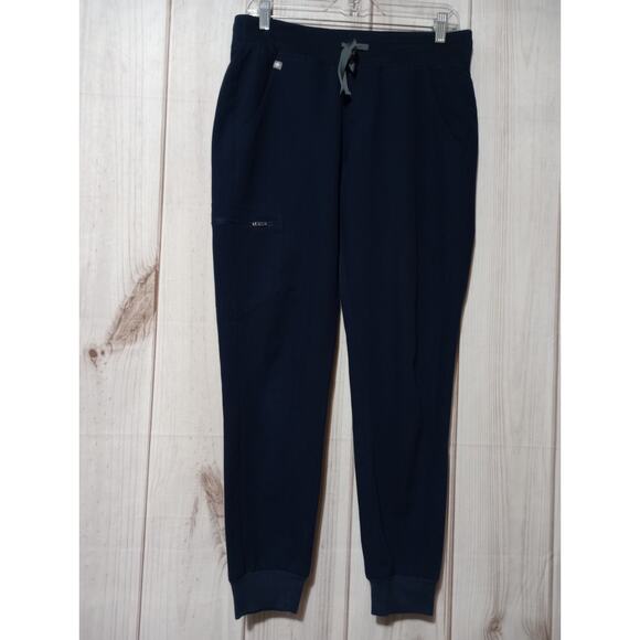 Figs Scrub Pants Ladies Small‎ Navy Joggers - Picture 1 of 8
